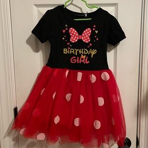 Girl’s Minnie Mouse Birthday dress